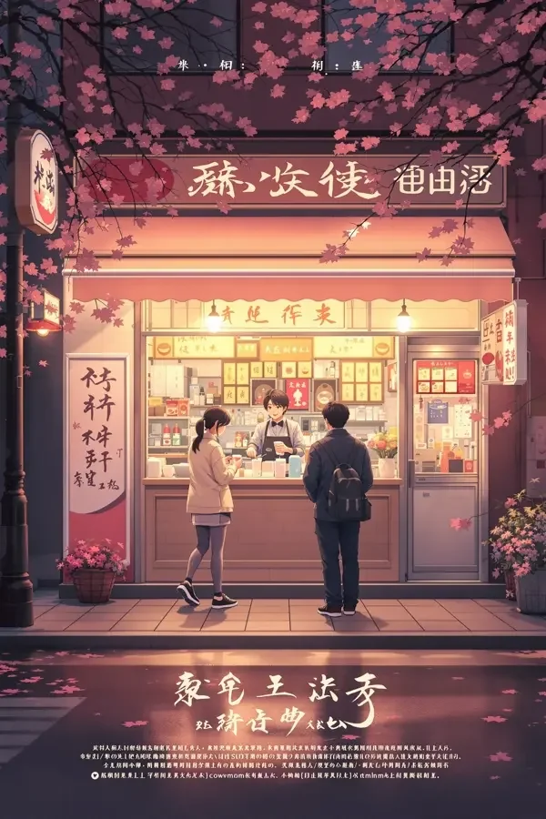 深夜甜品店 - AI电影网 AI电影网《深夜甜品店》治愈短剧封面